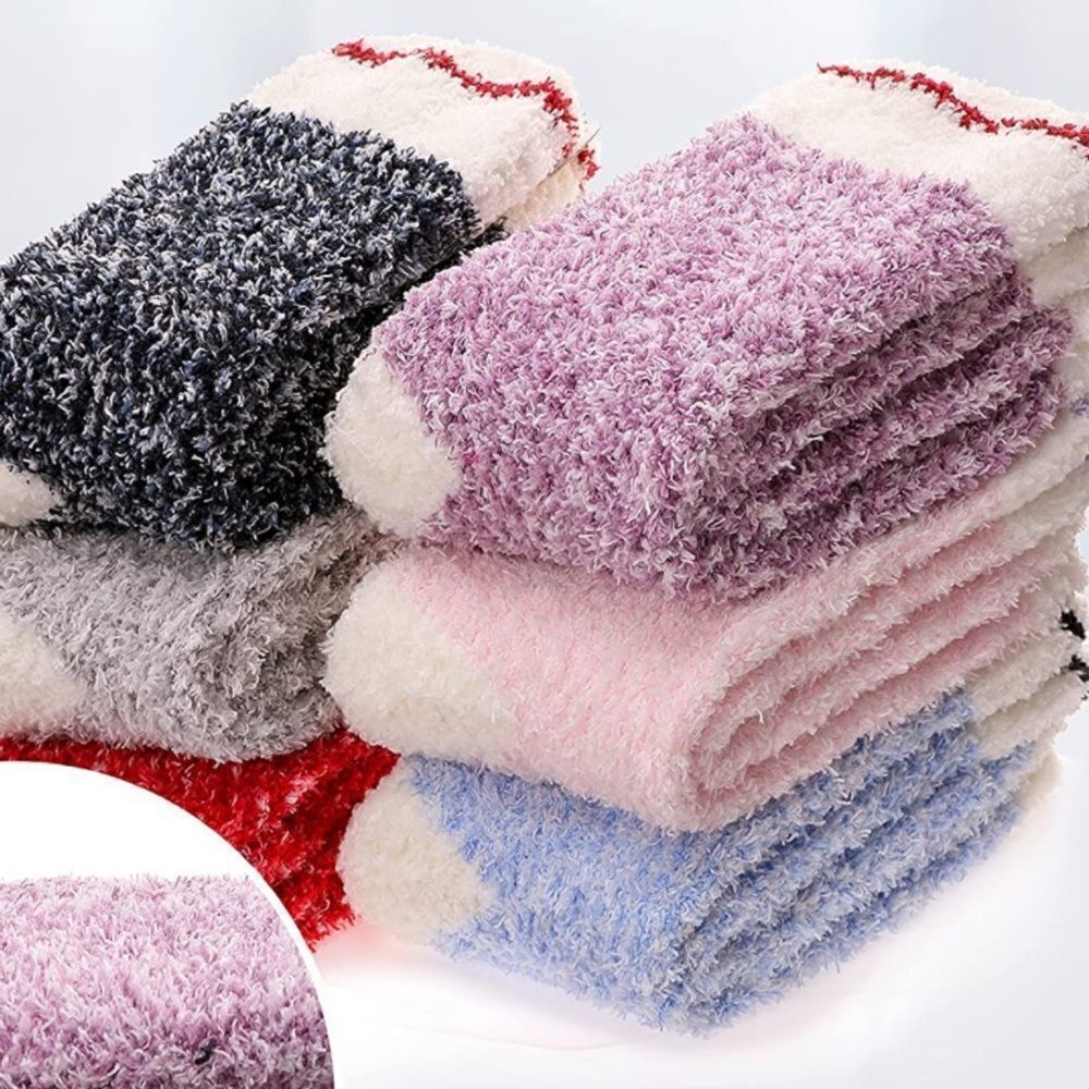 Fuzzy winter socks    - Picture 7 of 7